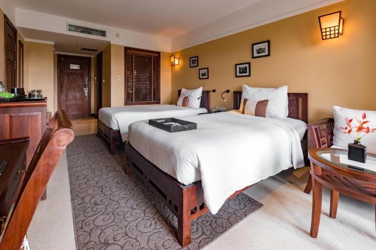 Phòng Deluxe Twin Balcony